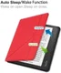 Kobo Libra Colour / Libra 2 Hoes Origami Book Case met Standaard Rood afbeelding 8