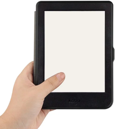 Kobo Nia eReader 6-inch (2020) Hoesje Book Case Touch Print afbeelding 3