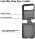 Motorola Razr 40 Hoesje met Kunstleer Coating Back Cover Zwart afbeelding 15