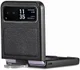 Motorola Razr 40 Hoesje met Kunstleer Coating Back Cover Zwart afbeelding 7