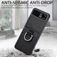 Motorola Razr 40 Hoesje met Kunstleer Coating Back Cover Zwart afbeelding 8