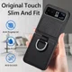 Motorola Razr 40 Hoesje met Kunstleer Coating Back Cover Zwart afbeelding 9