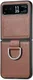 Motorola Razr 40 Hoesje met Kunstleer Coating Back Cover Bruin afbeelding 2