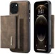 DG Ming Apple iPhone 15 Hoesje met Magnetische Kaarthouder Coffee afbeelding 1
