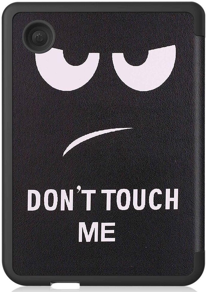 Kobo Clara 2E Hoes Book Case met Don't Touch Print afbeelding 11