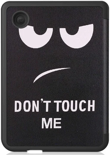 Kobo Clara 2E Hoes Book Case met Don't Touch Print afbeelding 11