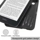 Kobo Clara 2E Hoes Book Case met Don't Touch Print afbeelding 8