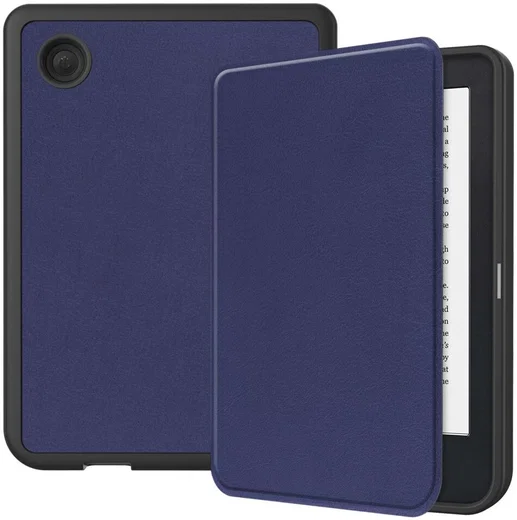Kobo Clara 2E Hoes Book Case Beschermhoes Blauw afbeelding 1