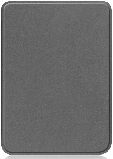 Kobo Clara 2E Hoes Book Case Beschermhoes Grijs afbeelding 2