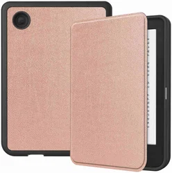 Kobo Clara 2E Hoes Book Case Beschermhoes Roze afbeelding