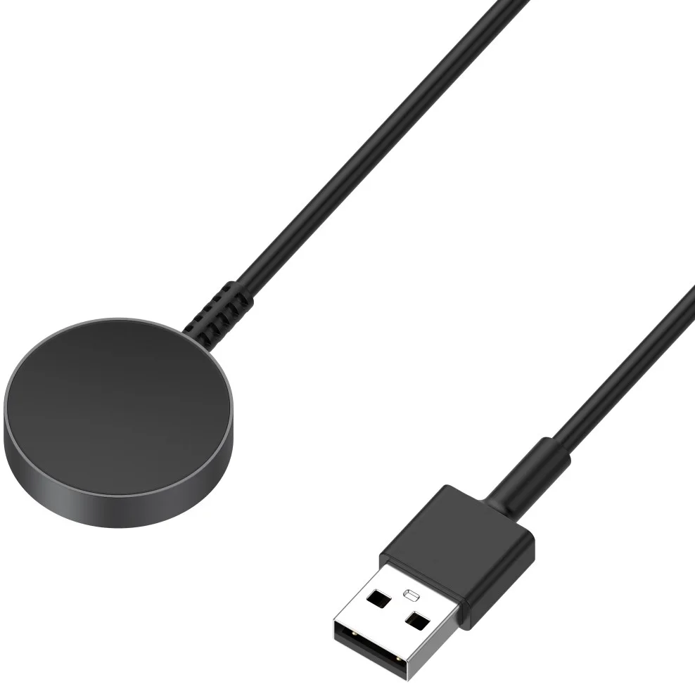 Samsung Galaxy Watch 6 Oplader Draadloos Opladen Dock USB-A 1M Zwart afbeelding 1