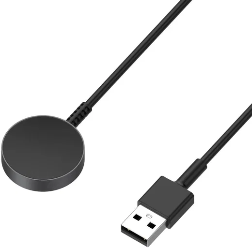 Samsung Galaxy Watch 6 Oplader Draadloos Opladen Dock USB-A 1M Zwart afbeelding 1