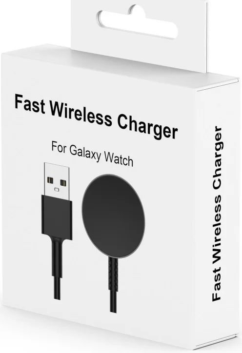 Samsung Galaxy Watch 6 Oplader Draadloos Opladen Dock USB-A 1M Zwart afbeelding 11