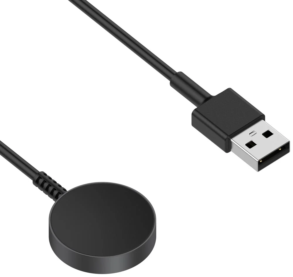 Samsung Galaxy Watch 6 Oplader Draadloos Opladen Dock USB-A 1M Zwart afbeelding 6