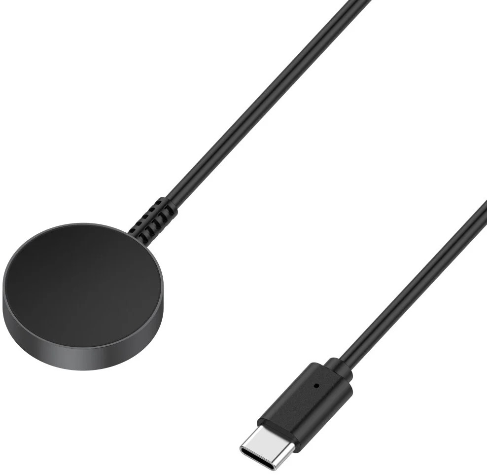 Samsung Galaxy Watch 6 Oplader Draadloos Opladen Dock USB-C 1M Zwart afbeelding 1