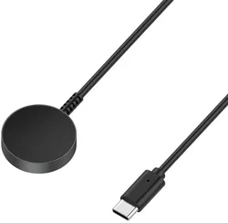 Samsung Galaxy Watch 6 Oplader Draadloos Opladen Dock USB-C 1M Zwart afbeelding