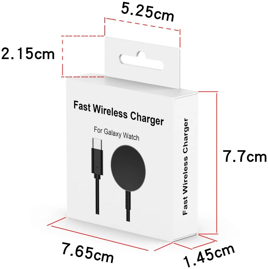 Samsung Galaxy Watch 6 Oplader Draadloos Opladen Dock USB-C 1M Zwart afbeelding 16