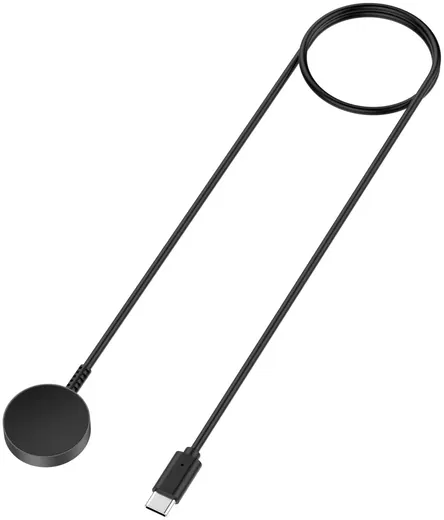 Samsung Galaxy Watch 6 Oplader Draadloos Opladen Dock USB-C 1M Zwart afbeelding 12