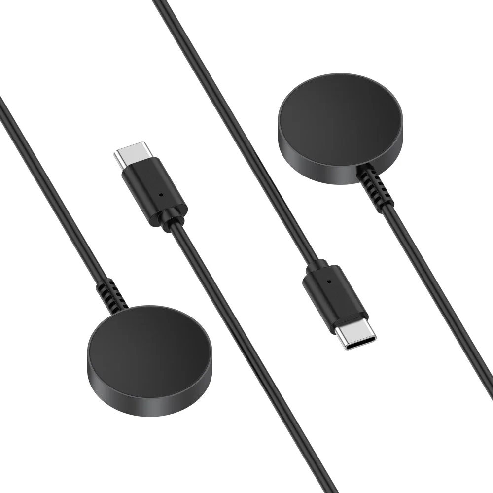 Samsung Galaxy Watch 6 Oplader Draadloos Opladen Dock USB-C 1M Zwart afbeelding 10