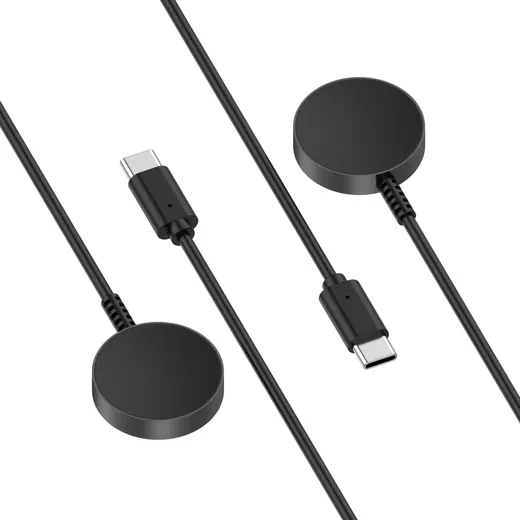 Samsung Galaxy Watch 6 Oplader Draadloos Opladen Dock USB-C 1M Zwart afbeelding 10