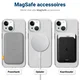 Apple iPhone 15 MagSafe Hoesje Schokbestendig en Dun TPU Transparant afbeelding 5