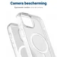 iPhone 15 Plus MagSafe Hoesje Schokbestendig en Dun TPU Transparant afbeelding 10
