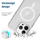iPhone 15 Pro Max MagSafe Hoesje Schokbestendig en Dun TPU Transparant afbeelding 2