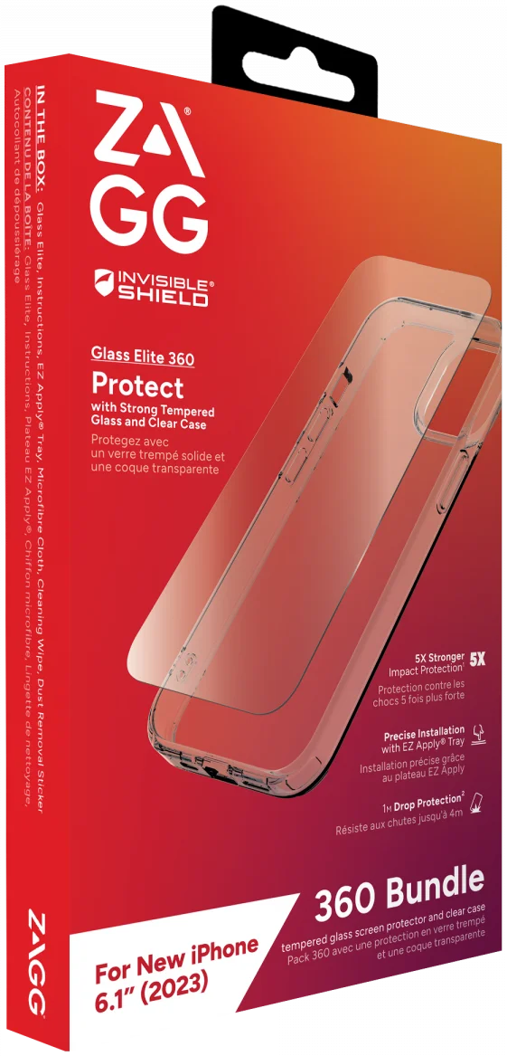 ZAGG InvisibleShield 360 Bundel Apple iPhone 15 Full Protection afbeelding 3