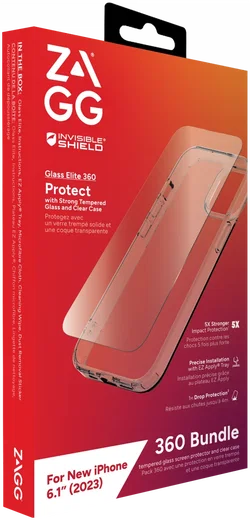 ZAGG InvisibleShield 360 Bundel Apple iPhone 15 Full Protection afbeelding 3