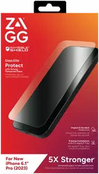 ZAGG InvisibleShield Glass Elite Apple iPhone 15 Pro Screen Protector afbeelding