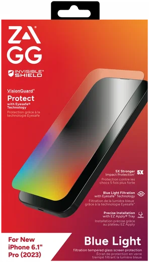 ZAGG InvisibleShield Glass Elite VG iPhone 15 Pro Screen Protector afbeelding 1