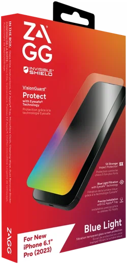 ZAGG InvisibleShield Glass Elite VG iPhone 15 Pro Screen Protector afbeelding 3