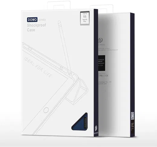 Dux Ducis Domo Samsung Galaxy Tab A11 Plus / Tab A9 Plus Hoes Book Case Blauw afbeelding 12