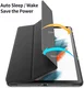 Dux Ducis Toby Samsung Tab A11 Plus / A9 Plus Hoes Tri-Fold Book Case Zwart afbeelding 3