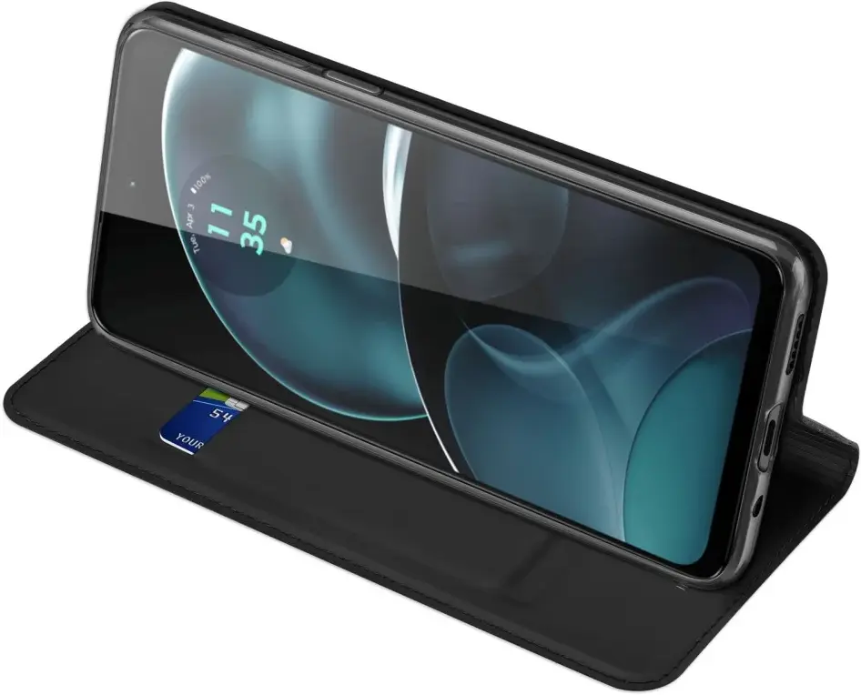 Dux Ducis Skin Pro Motorola Moto G14 Hoesje Portemonnee Zwart afbeelding 5