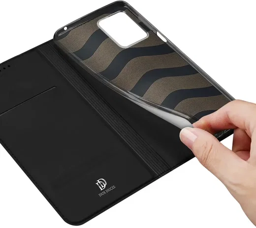 Dux Ducis Skin Pro Motorola Moto G14 Hoesje Portemonnee Zwart afbeelding 7