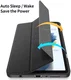 Dux Ducis Toby Samsung Galaxy Tab A9 Hoes Tri-Fold Book Case Zwart afbeelding 4
