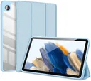 Dux Ducis Toby Samsung Galaxy Tab A9 Hoes Tri-Fold Book Case Blauw