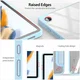 Dux Ducis Toby Samsung Galaxy Tab A9 Hoes Tri-Fold Book Case Blauw afbeelding 5