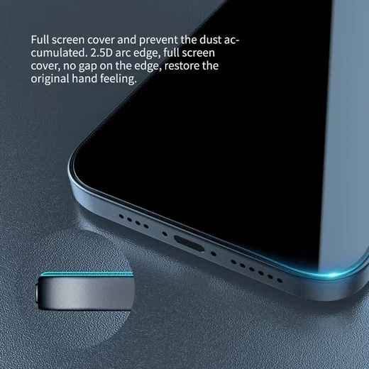 Nillkin Guardian iPhone 15/15 Pro Privacy Glass met Installatieframe afbeelding 8