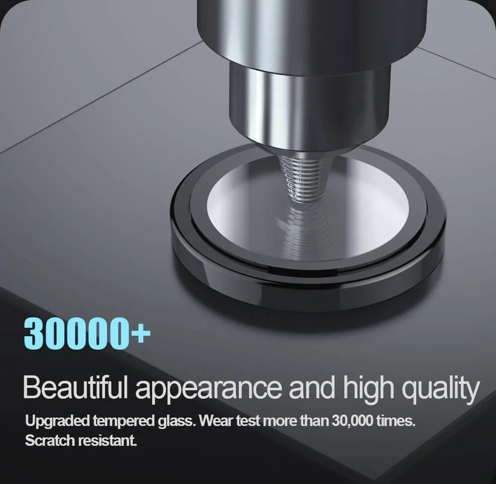 Nillkin Samsung Galaxy Z Fold 5 Camera Protector Tempered Glass Zwart afbeelding 10