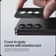Nillkin Samsung Galaxy Z Fold 5 Camera Protector Tempered Glass Zwart afbeelding 3