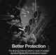 Nillkin Samsung Galaxy Z Fold 5 Camera Protector Tempered Glass Zwart afbeelding 4