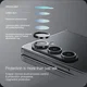 Nillkin Samsung Galaxy Z Fold 5 Camera Protector Tempered Glass Zwart afbeelding 9