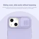 Nillkin Apple iPhone 15 Hoesje MagSafe Siliconen Camera Slider Groen afbeelding 3