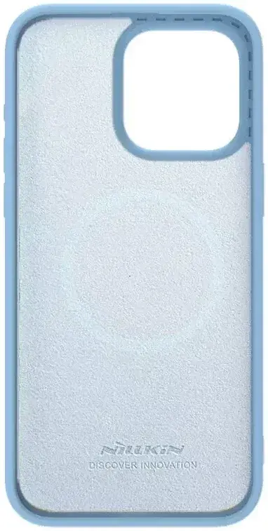 Nillkin Siliconen iPhone 15 Pro Hoesje MagSafe Camera Slider Blue afbeelding 10