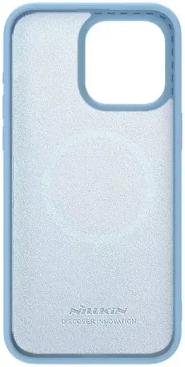 Nillkin Siliconen iPhone 15 Pro Hoesje MagSafe Camera Slider Blue afbeelding 10