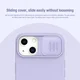 Nillkin iPhone 15 Plus Hoesje MagSafe Siliconen Camera Slider Zwart afbeelding 3