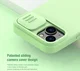 Nillkin iPhone 15 Plus Hoesje MagSafe Siliconen Camera Slider Zwart afbeelding 5