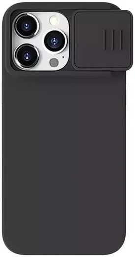 Nillkin iPhone 15 Pro Max Hoesje MagSafe Camera Slider Zwart afbeelding 1